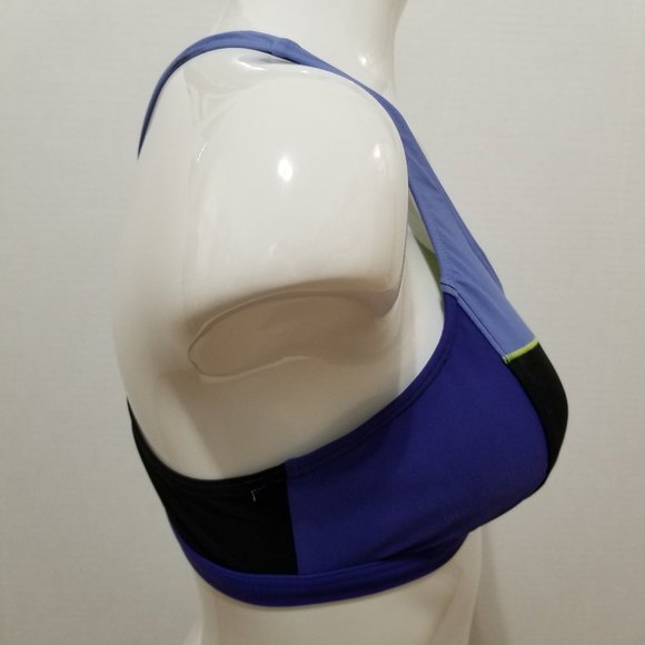 Prana bikini top Medium Isma colorblock racerback keyhole sport inspired swim - Picture 4 of 16